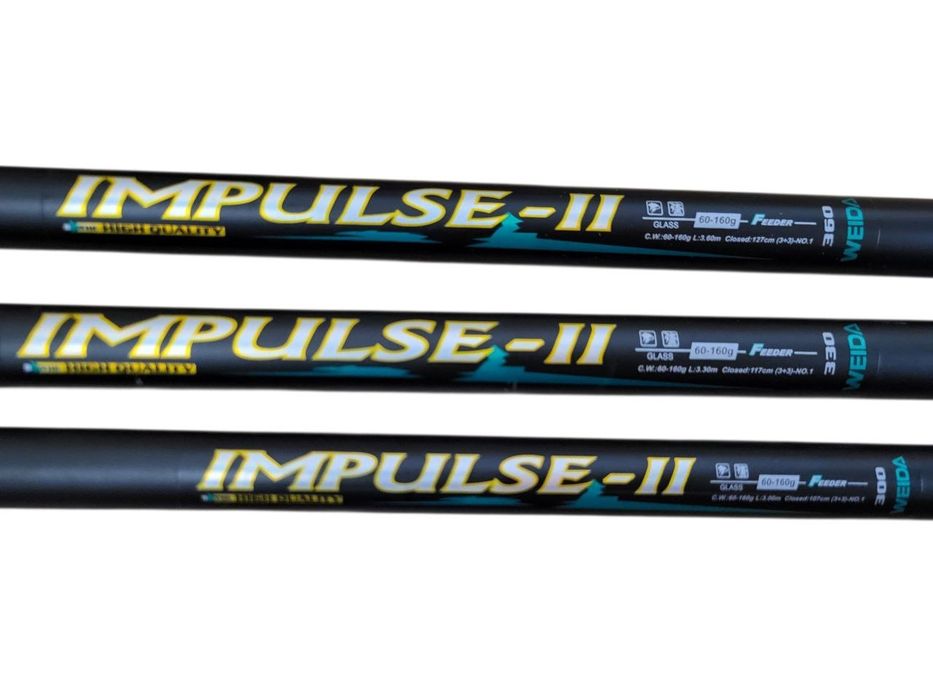 Фидерное удилище Weida IMPULSE-2 60-160г 2.7,3.0,3.3,3.6 та 3.9м