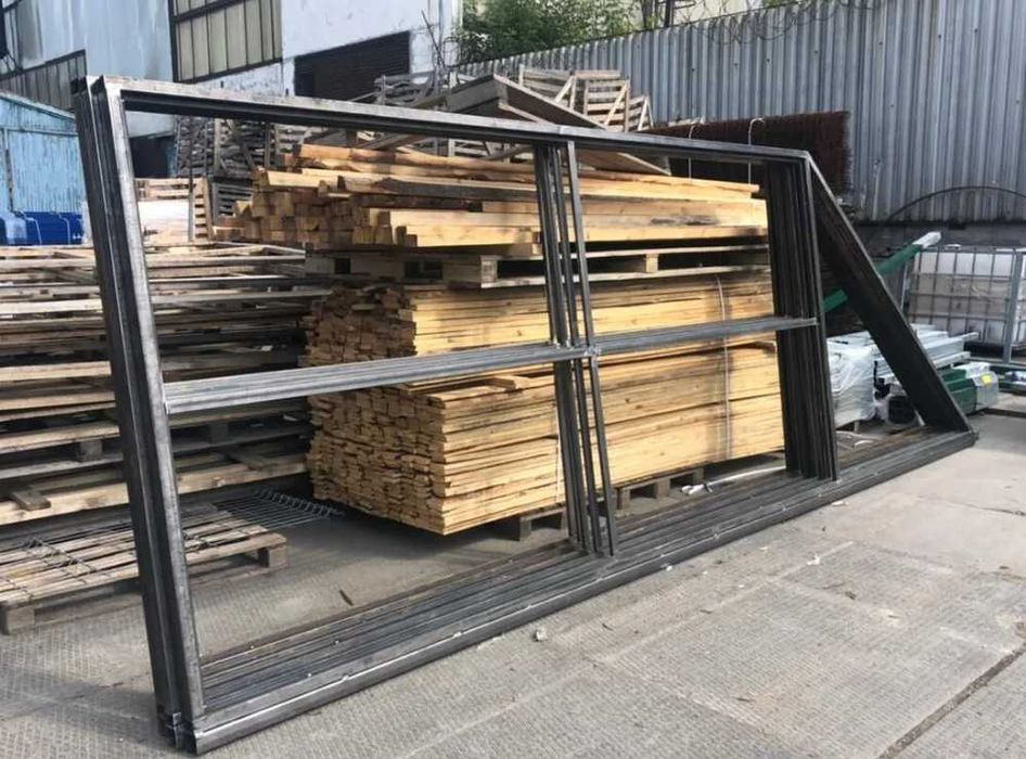 Комплект відкатних воріт T900 Cвари сам. Т-профіль откатные. Гарантія