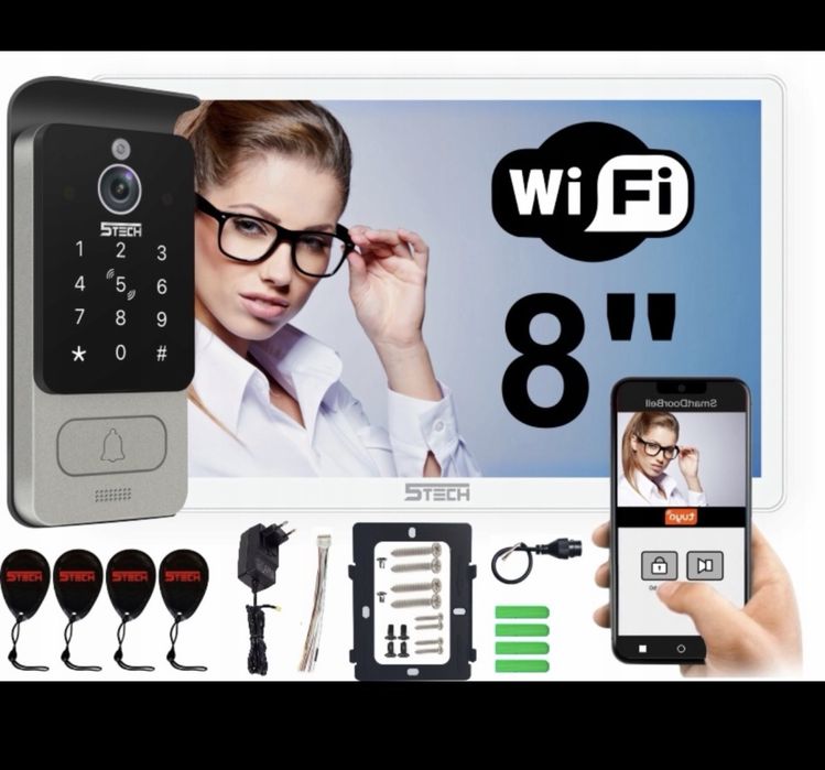 Wideodomofon 5 Tech Virgo One Plus 8 stacja 82228