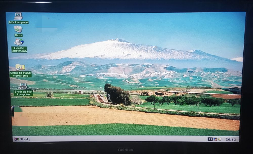 Komputer Retro PC Windows 95