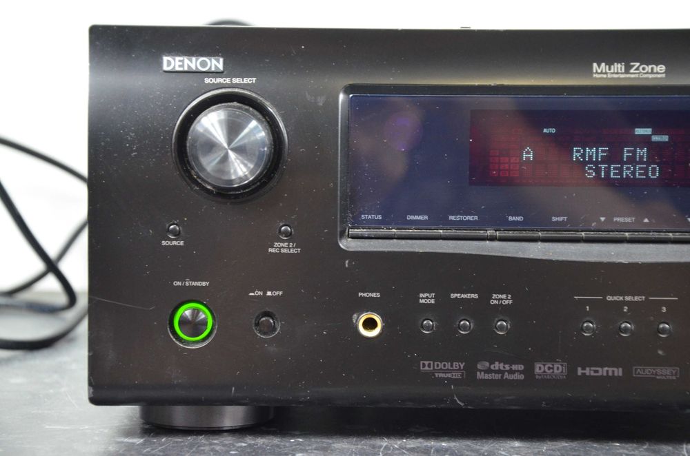 Amplituner Denon AVR-1909 7.1 czarny oryginał okazja