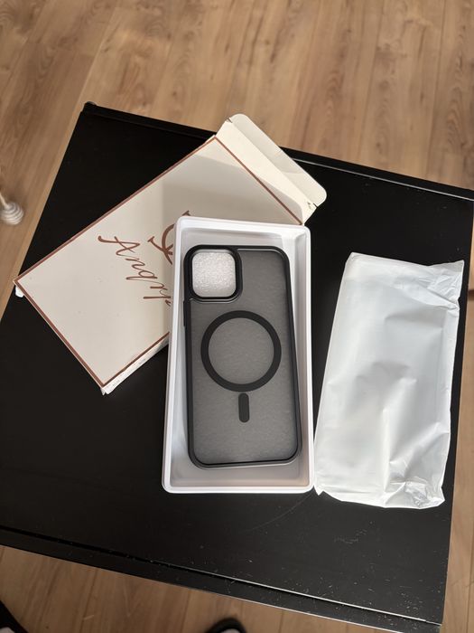 Etui plecki skórka do iphone 12 i 12 pro anqrp