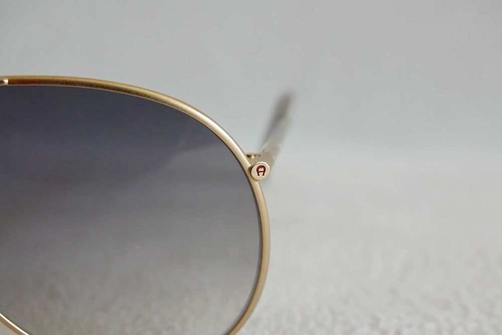 Etienne Aigner EA3 Gold Pilot_ Okulary przeciwsłoneczne
