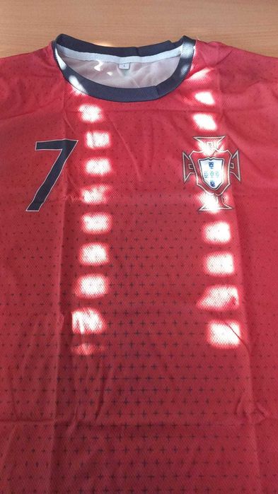 Camisola Cristiano Ronaldo 7 federação portuguesa L NOVO