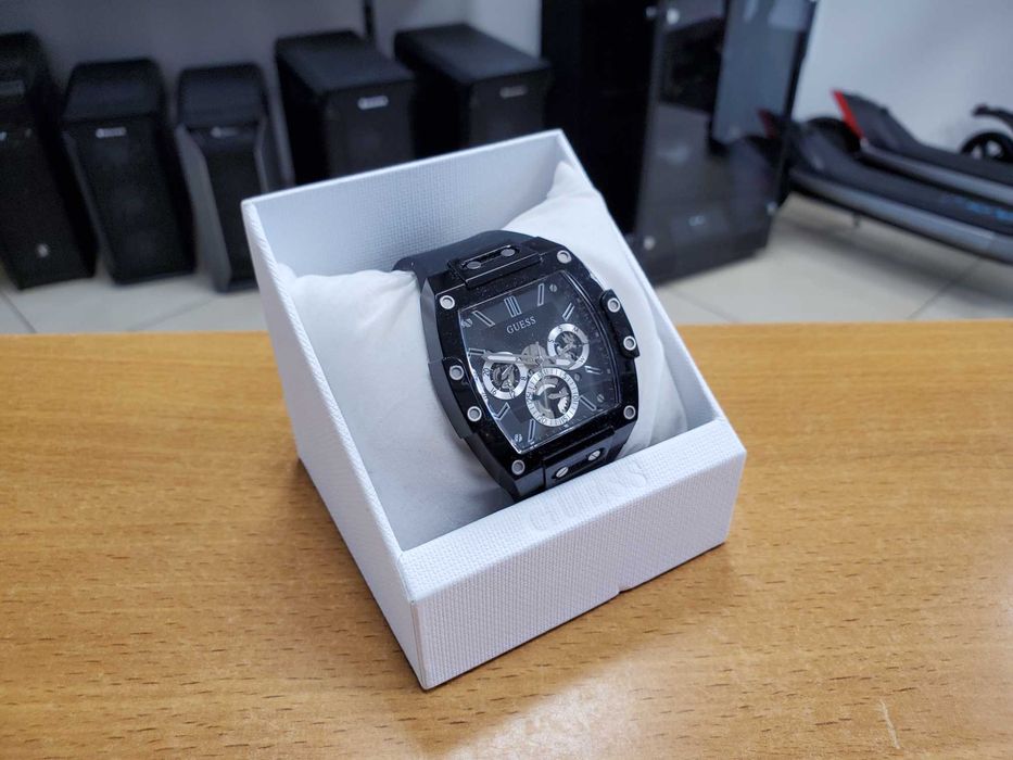 Guess Zegarek Męski GW0203G3 Sport Czarny