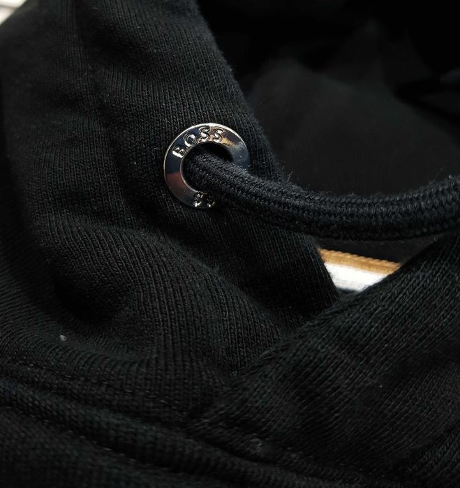 Hugo Boss * Sullivan * bluza * logo * czarna * męska * M