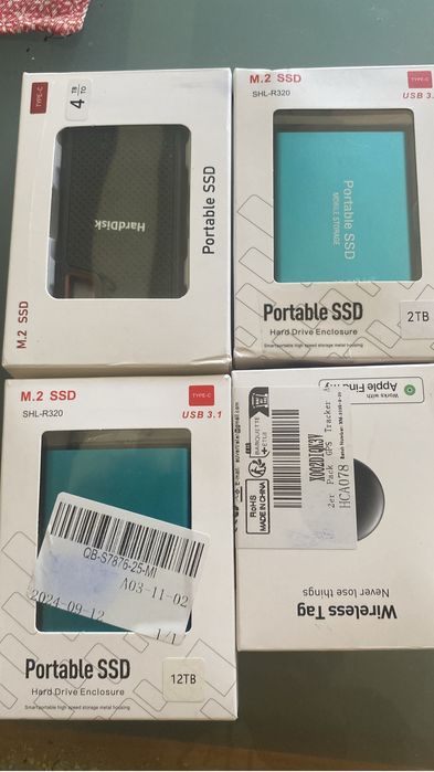 Discos ssd m2 e airtag