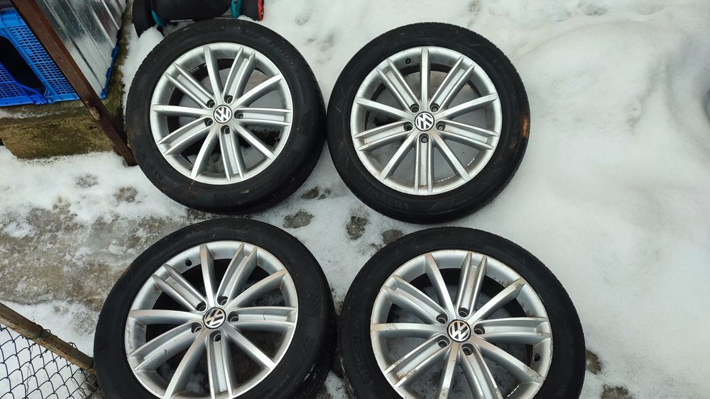 Диски з колесами TIGUAN/USA5/112/ r18/235.50.18/4mmЛІТО,et43