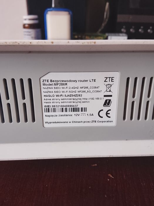 ZTE bezprzewodowy router LTE