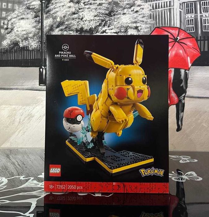 Конструктор LEGO Pokemon 72152 Пікачу й покебол
