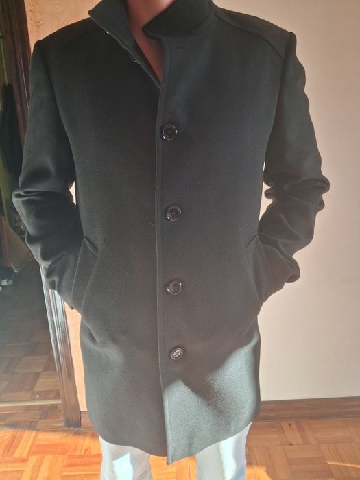 Чоловіче кашемірове пальто Legenda Class, нове, 52 розмір