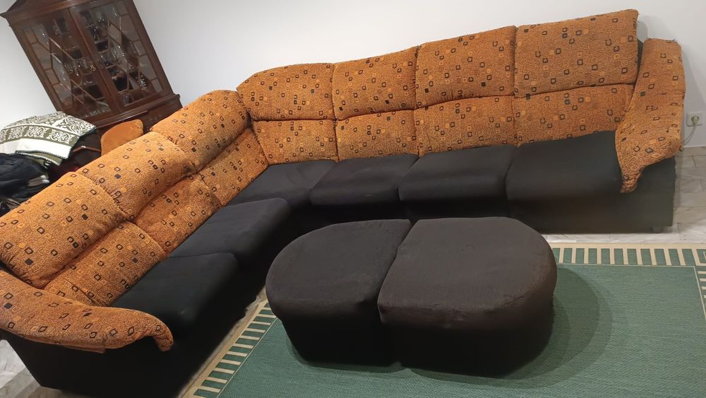 Sofá canto, 2/3 lugares