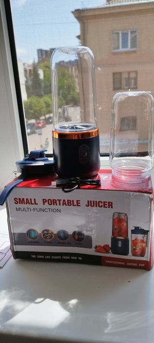 Безпровідний блендер UsB (Двокубковий дизайн)