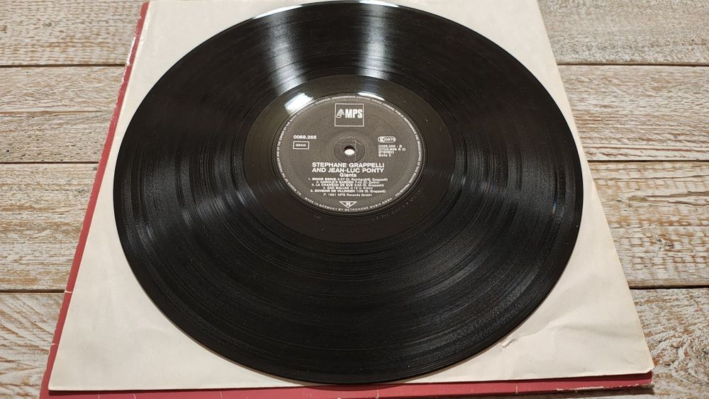 Giants. Stephane Grapelli, Jean-Luc Ponty. Winyl. VG