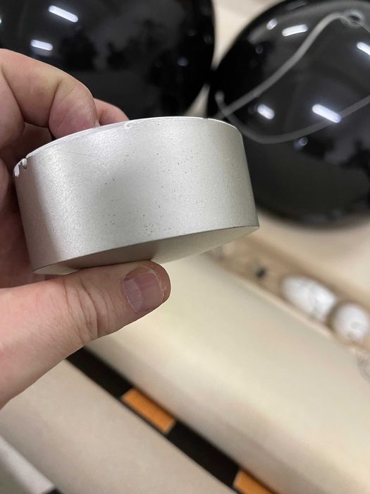 PRECO REDUZIDO - 3 Luminárias de Vidro Branco Italianas