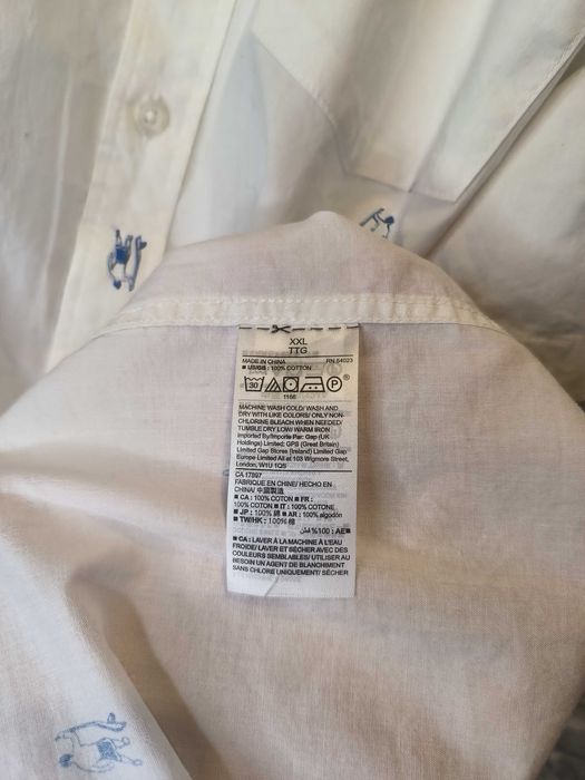 Koszula Gap Krótki Rękaw Wzorki Logo