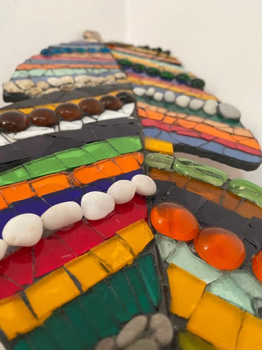 Obraz mozaika "Smak wakacji". Projekt Beata Perenc