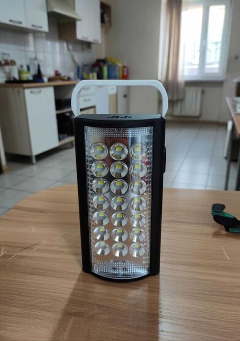 Переносний led ліхтар лампа з павербанком