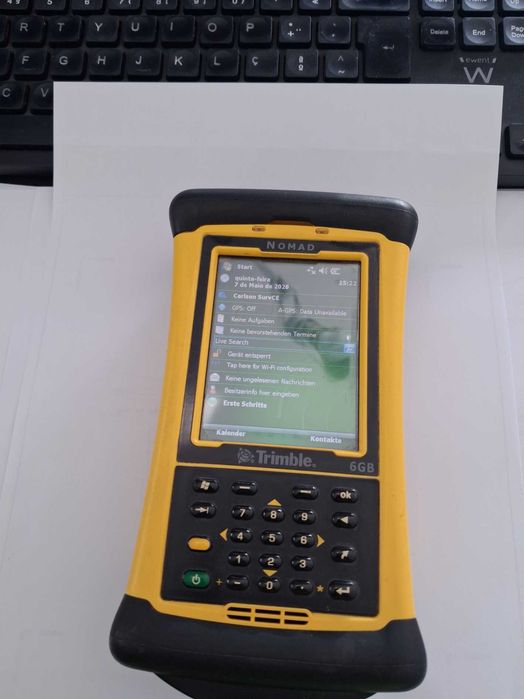 Topografia Caderneta Trimble Nomad 900 6G