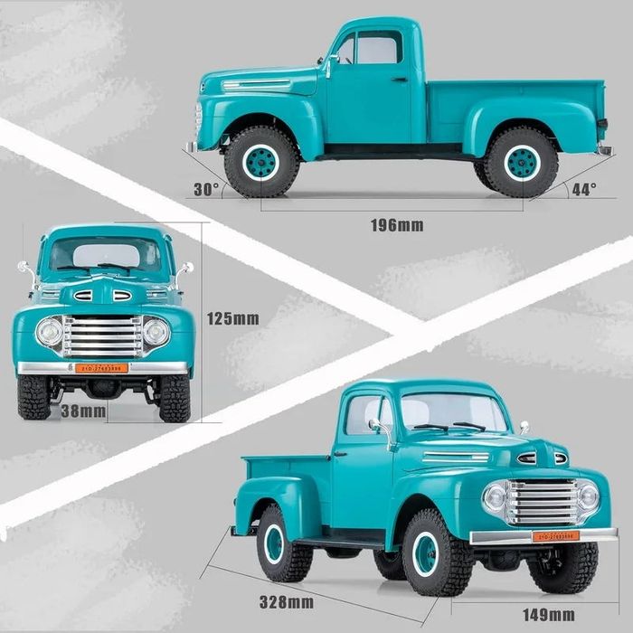 Машинка на радіокеруванні FMS Roc Hobby 1:18 Ford F1 4x4