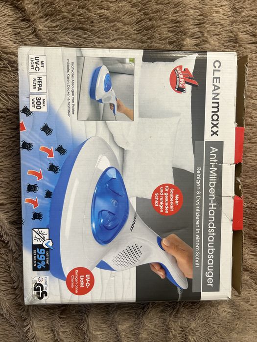 Ручний пилосос для меблів CLEANMAXX SV1801A, Germany