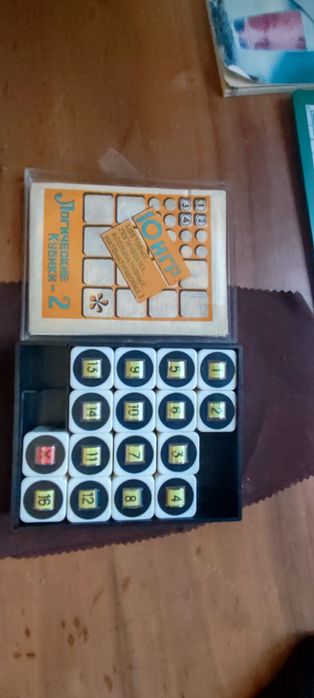 Игра-головоломка математически- логистическая "Логистические кубики-2"