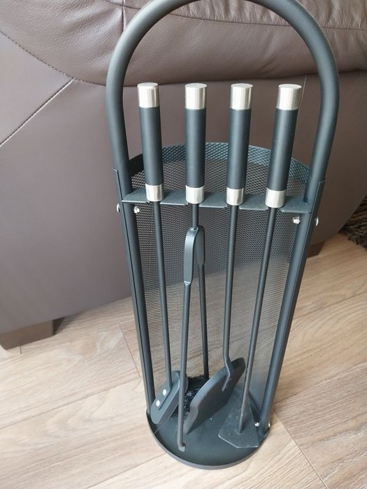 Przybory kominkowe zestaw kominkowy