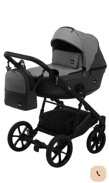 Коляска 2 в 1 Bair Kiwi Plus + в подарунок автолюлька