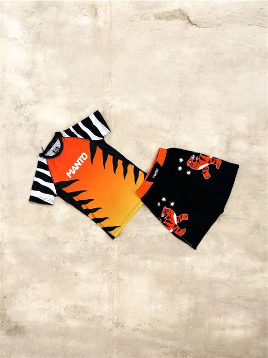 Детский комплект рашгард + шорты Manto Tiger / для Тренировок ММА БОКС