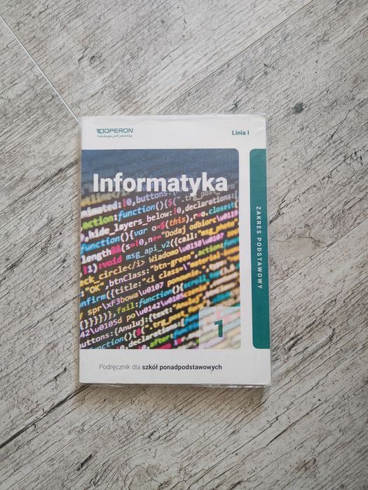 Informatyka 1 podręcznik