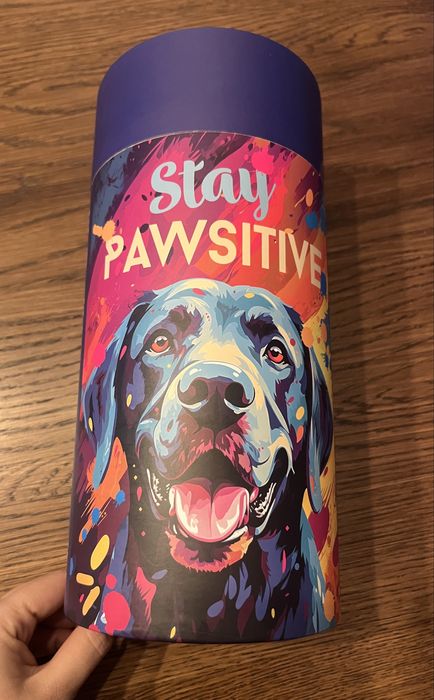 Puzzle Empik Stay Pawsitive, w tubie, pies, 1000