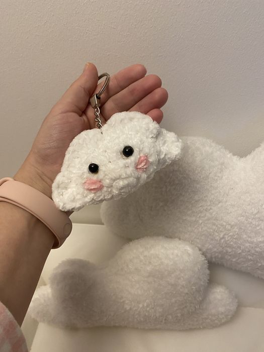 Brelok "Chmura" handmade