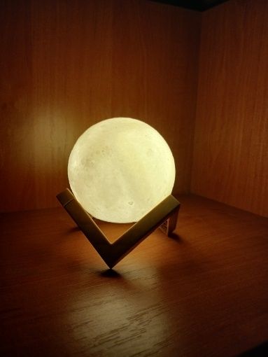 Луна світильник 8 см