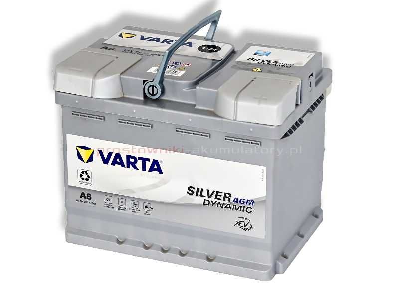 Akumulator Varta Silver AGM A8 12V 60Ah 680A Jana 3 Sobieskiego 111