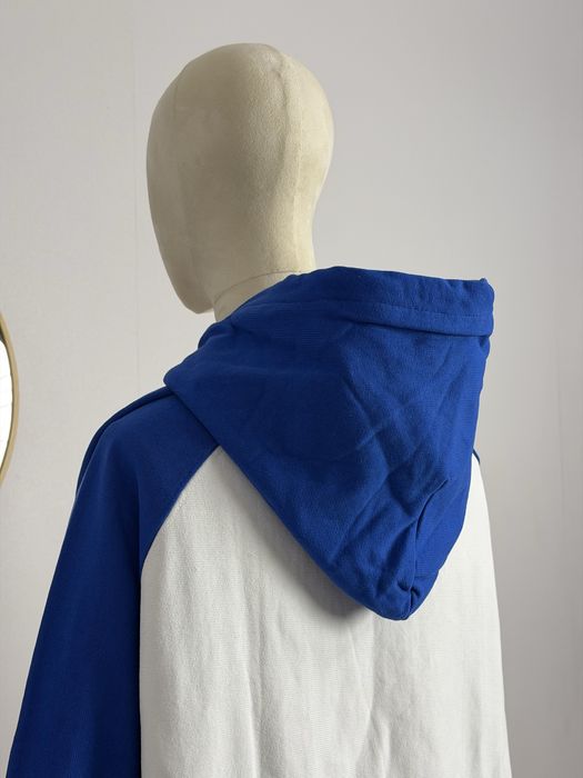 Худі Vetements х Champion Antwerpen Hoodie Blue And White.