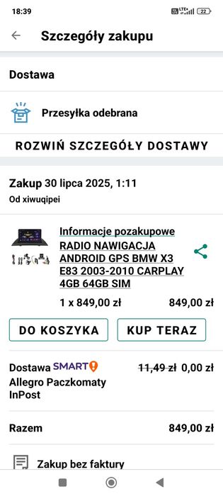 Radio android BMW X3 E83