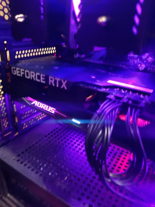 Продам свою RTX 3060 TI Aorus Elit v2