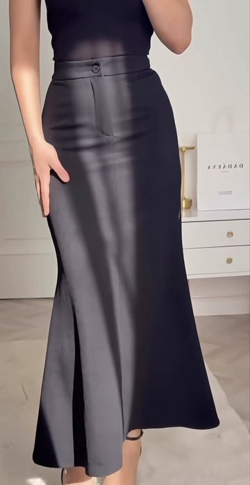 Стильна спідниця максі