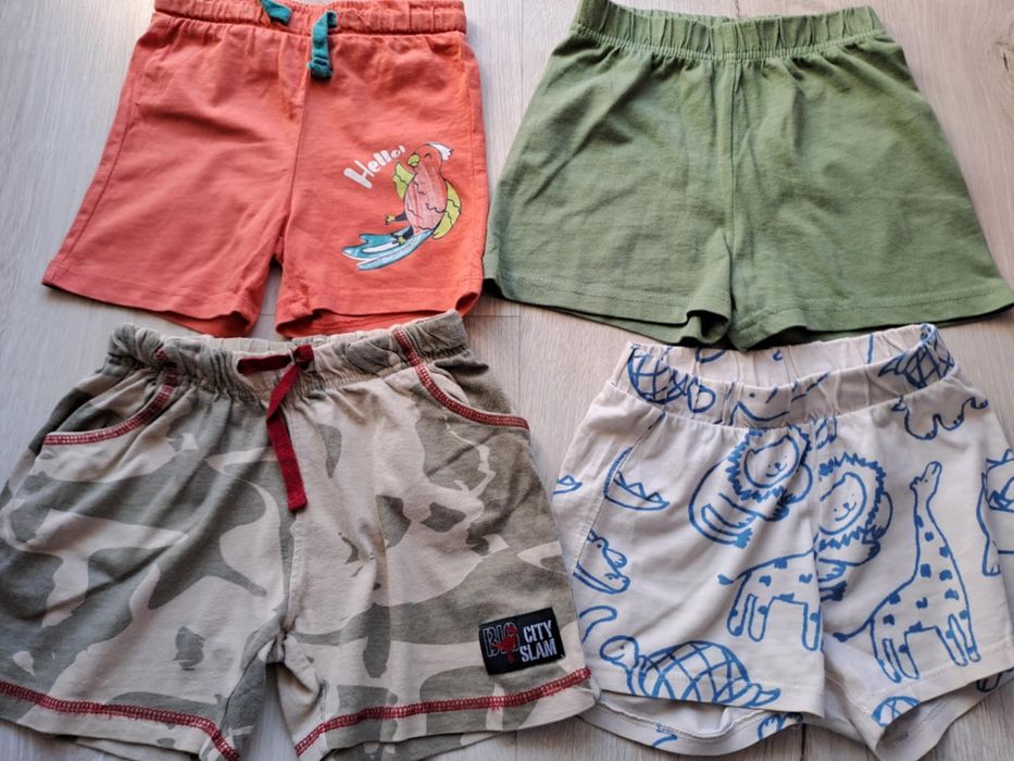 17 par spodenek na lato dla chlopca.