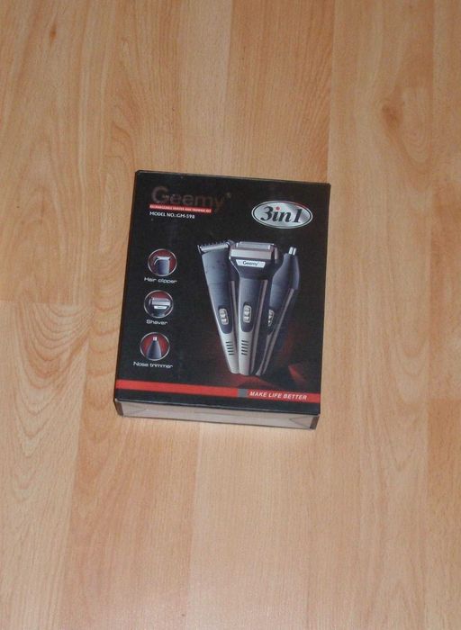 Бритва/триммер для носа 2в1 Geemy Shaver&Trimmer Set ORIGINAL Philips