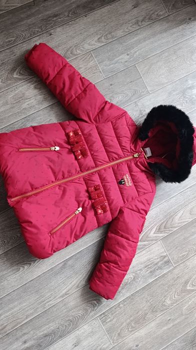 Куртка пальто пуховик на 5-6 років 116