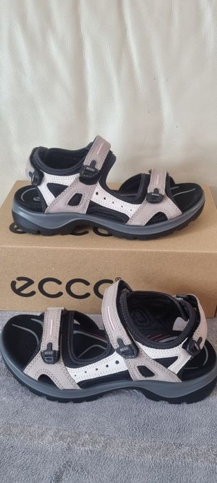 Sandały damskie skórzane trekkingowe Ecco Offroad 38