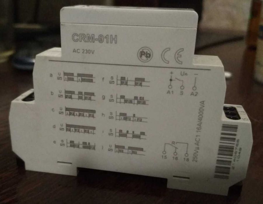 Мультифункціональне реле часу Elko-EP CRM-91H  230V