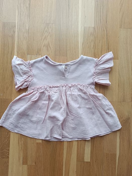 Bluzka różowa marki Zara! Rozmiar 116;