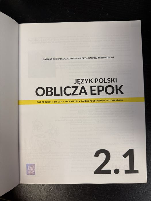 Oblicza epok 2.1 wsip