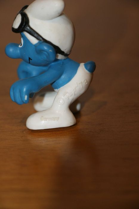 Super Smurf 40210 Schleich Incompleto