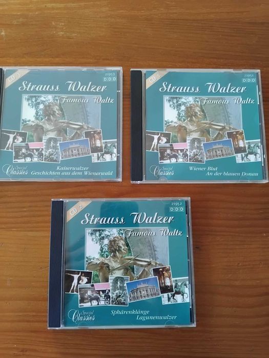 Conjunto 3 CDs Strauss Walzer
