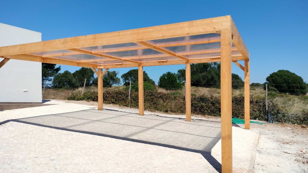 Pérgolas e piso Deck