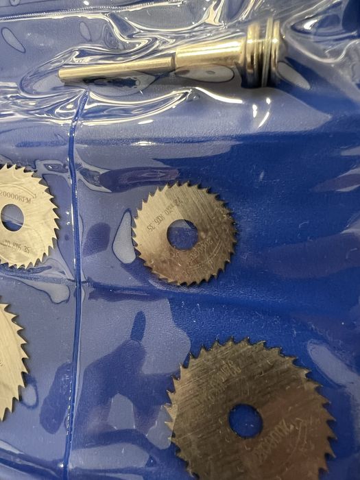 Conjunto lâminas mini serra circular - NOVO