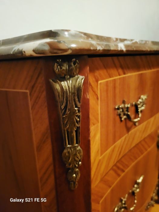 Komoda Ludwik  z marmurowym blatem